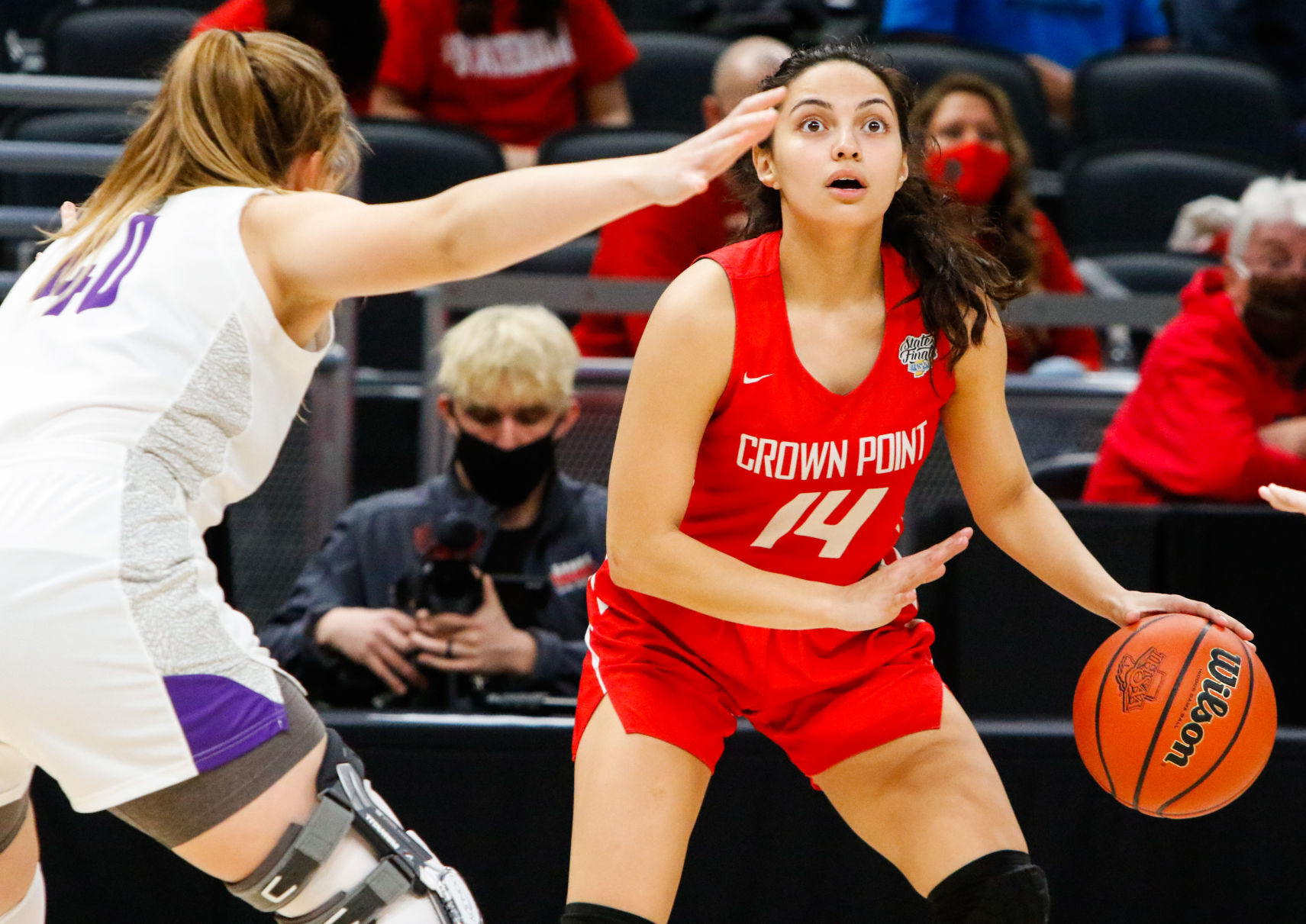 Gallery: 4A girls basketball state final - Crown Point vs. Brownsburg